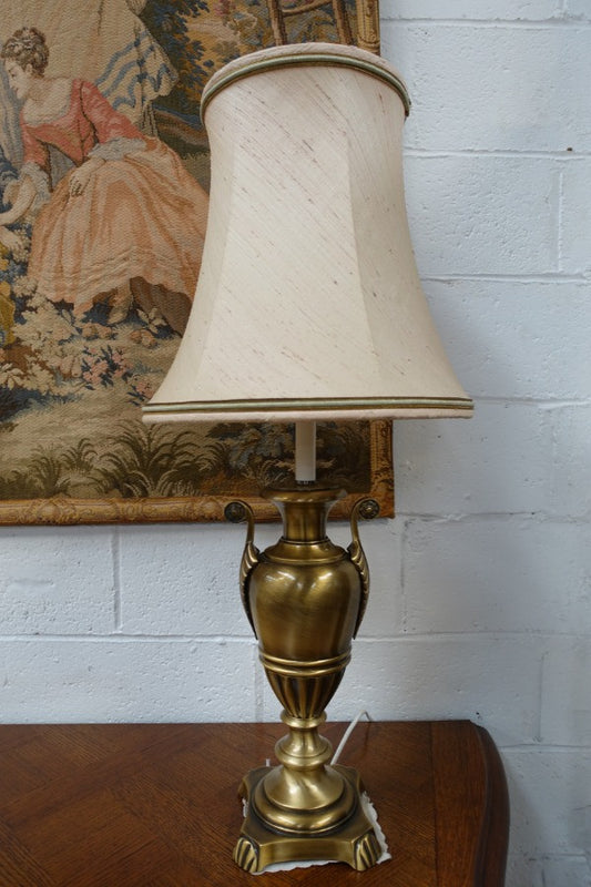 Pair of Brass Lamps