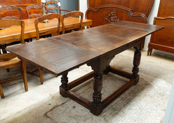 French Oak Petite Extension Table | Antique & Vintage | Moonee Ponds Antiques | Australia Wide Delivery
