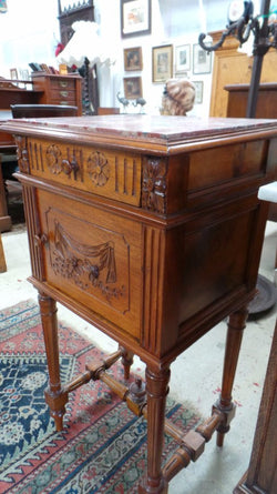 Single French Bedside Cabinet-1 | Antique & Vintage | Moonee Ponds Antiques | Australia Wide Delivery