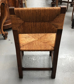 Late 19th Century Set Of Six Rush Seat Chairs | Antique & Vintage | Moonee Ponds Antiques | Australia Wide Delivery