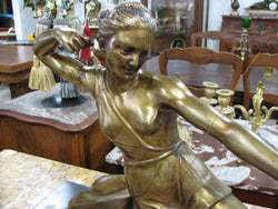 Salvatore Melani Deco Bronze Archer | Antique & Vintage | Moonee Ponds Antiques | Australia Wide Delivery