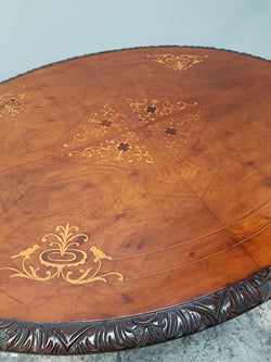 Victorian Inlaid Walnut Centre Table | Antique & Vintage | Moonee Ponds Antiques | Australia Wide Delivery