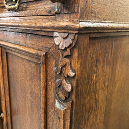 Fabulous French Gothic style Side Cabinet