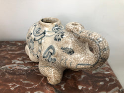An Interesting Vintage Oriental Ceramic Elephant | Antique & Vintage | Moonee Ponds Antiques | Australia Wide Delivery