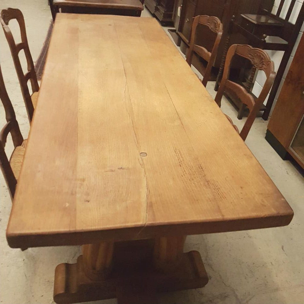 Antique French Oak Refectory Dining Table | Antique & Vintage | Moonee Ponds Antiques | Australia Wide Delivery