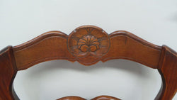 A Set Of Six French Solid Oak Dining Chairs | Antique & Vintage | Moonee Ponds Antiques | Australia Wide Delivery