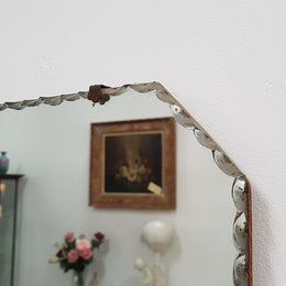 Art Deco Etched Mirror