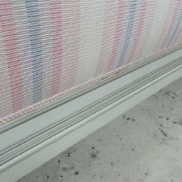 French Queen Size Upholstered Bed