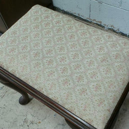 Antique Queen Anne English Footstool