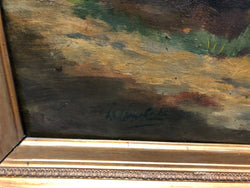 Beautiful French Impressionist Oil On Canvas | Antique & Vintage | Moonee Ponds Antiques | Australia Wide Delivery
