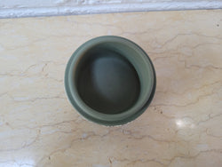 Vintage Classical Design Green Jasper “Wedgwood” Round Lidded Trinket Box | Antique & Vintage | Moonee Ponds Antiques | Australia Wide Delivery