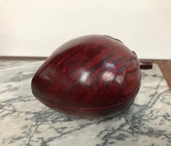Charming Carved Chinese Rosewood Peach Trinket Box | Antique & Vintage | Moonee Ponds Antiques | Australia Wide Delivery