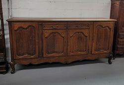 Louis XV Style French Oak Sideboard Consisting of Four Doors & Two Drawers | Antique & Vintage | Moonee Ponds Antiques | Australia Wide Delivery
