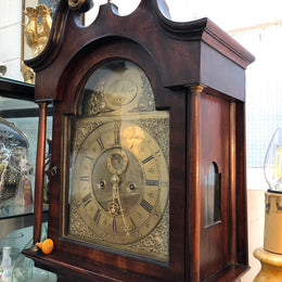 George III Grandfather Clock