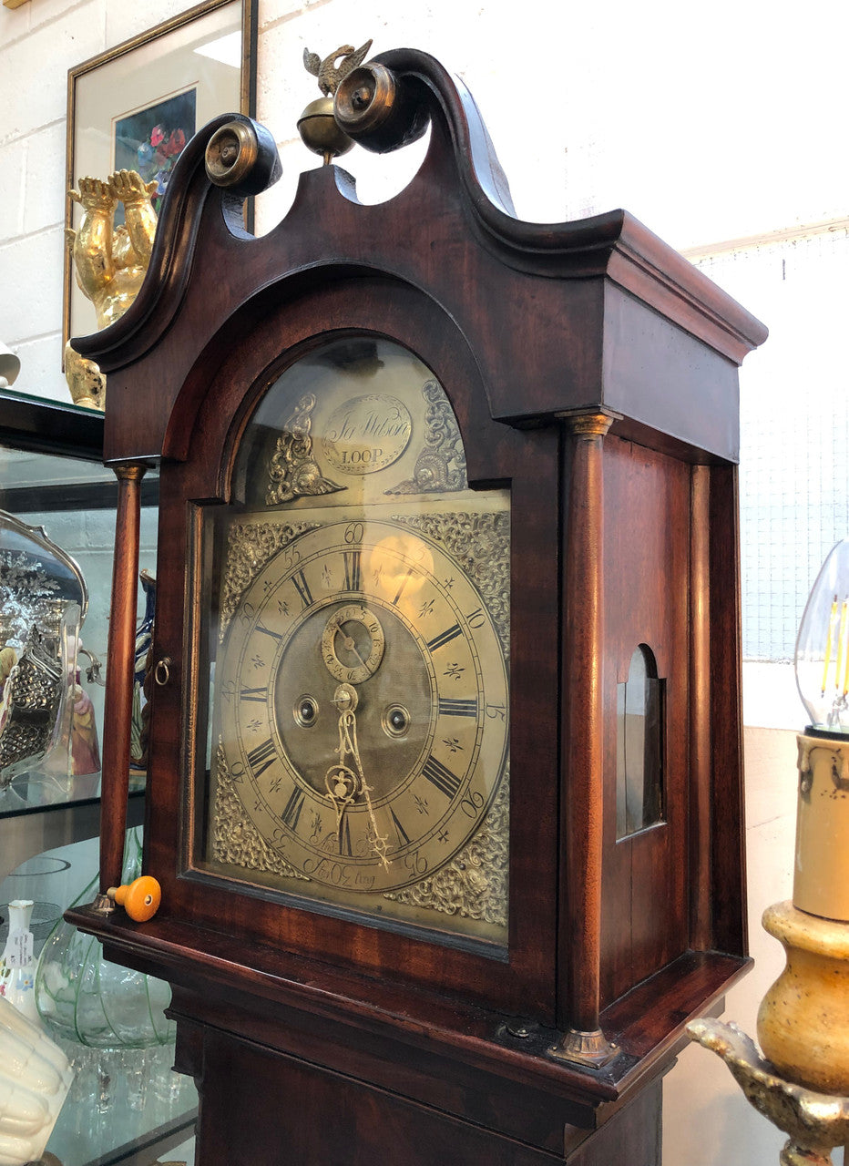 George III Grandfather Clock