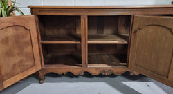 French Louis 15th Style 3 Door Wooden Top Sideboard | Antique & Vintage | Moonee Ponds Antiques | Australia Wide Delivery
