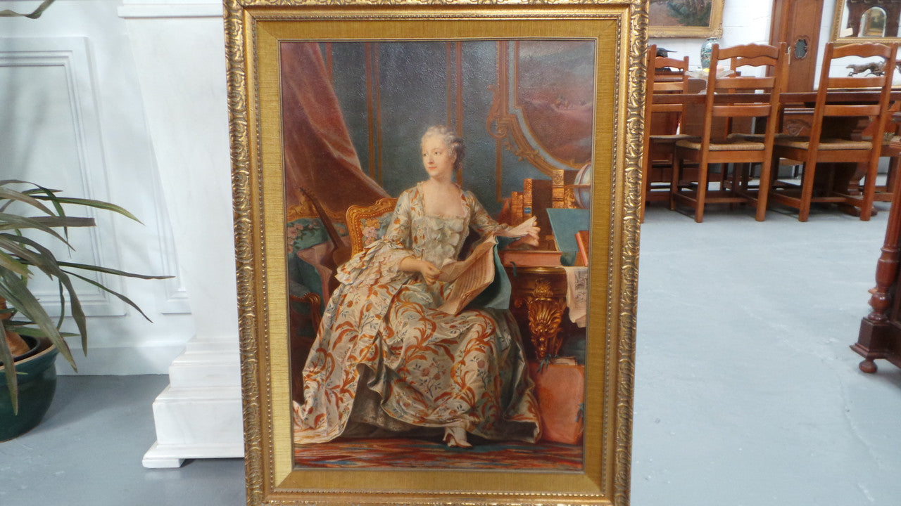 Antique Framed Oleograph | Antique & Vintage | Moonee Ponds Antiques | Australia Wide Delivery