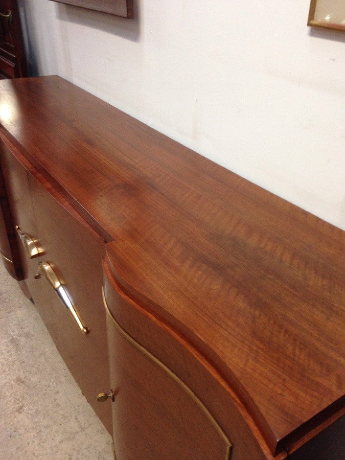 French Walnut Art Deco Buffet