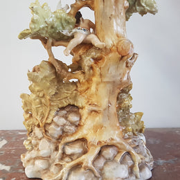 A superb 19th century Meissen style porcelain candelabra in good original condition.