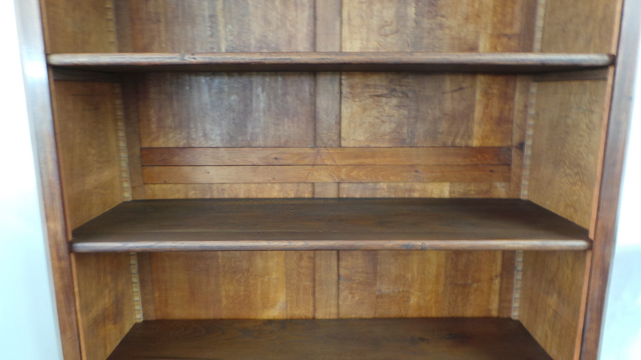 Louis Phillipe Mahogany French Open Bookcase