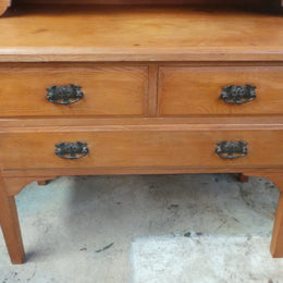 Edwardian Pine Dressing Table