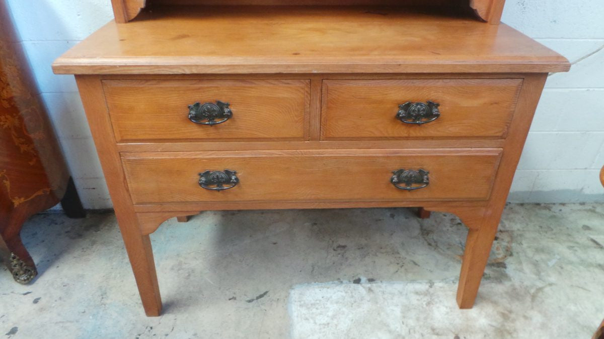 Edwardian Pine Dressing Table