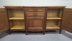 French Louis XV Style Parquetry Top Three Door Sideboard | Antique & Vintage | Moonee Ponds Antiques | Australia Wide Delivery