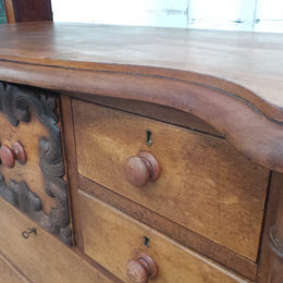 Original Australian Cedar Chest of Drawers.