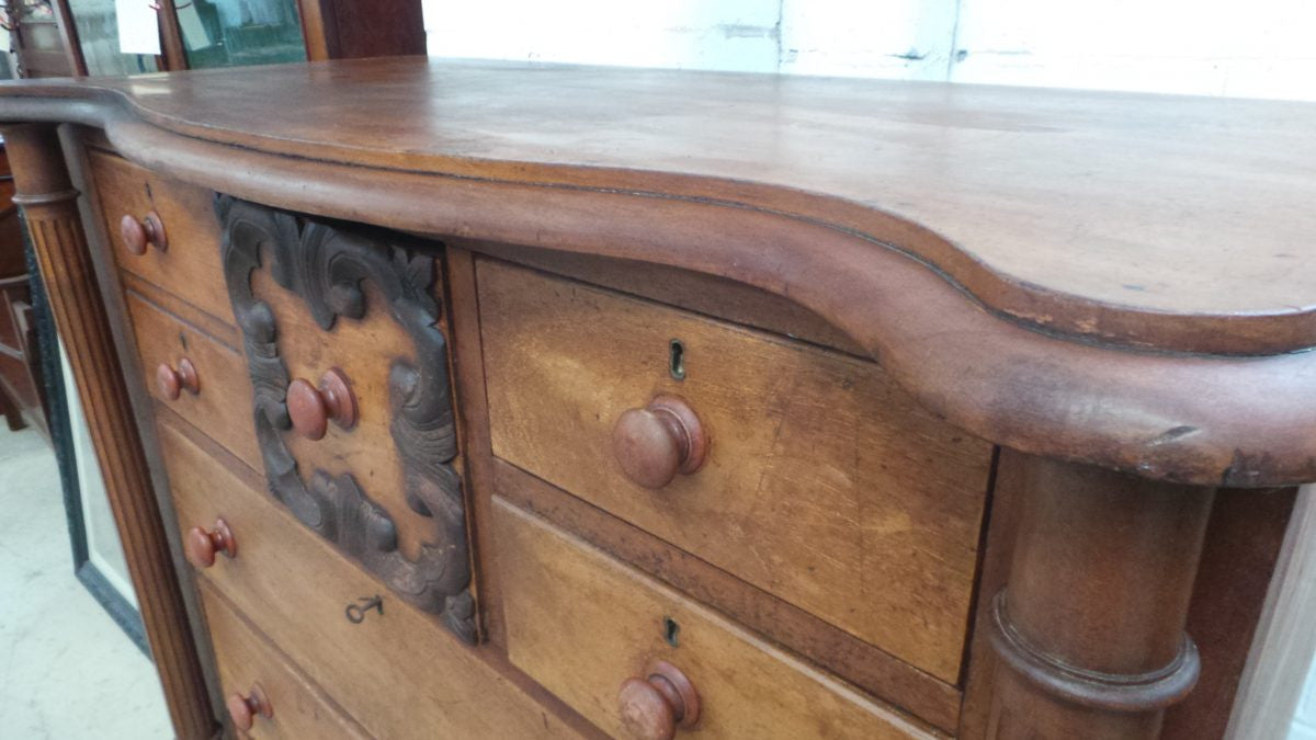 Original Australian Cedar Chest of Drawers.