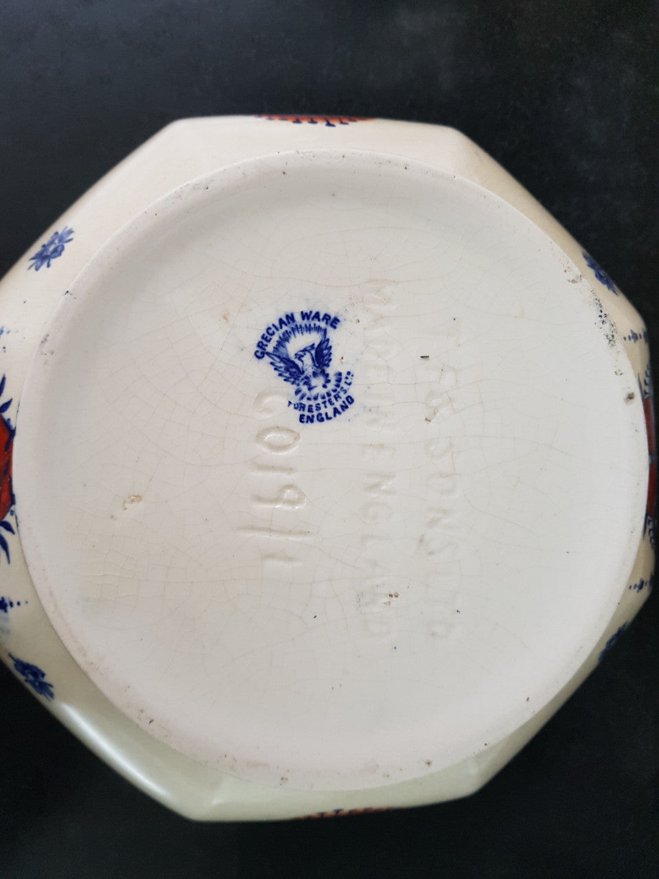 Beautiful Hand-Painted English Lustre Type Bowl | Antique & Vintage | Moonee Ponds Antiques | Australia Wide Delivery