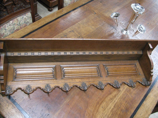 French Oak Hat Rack