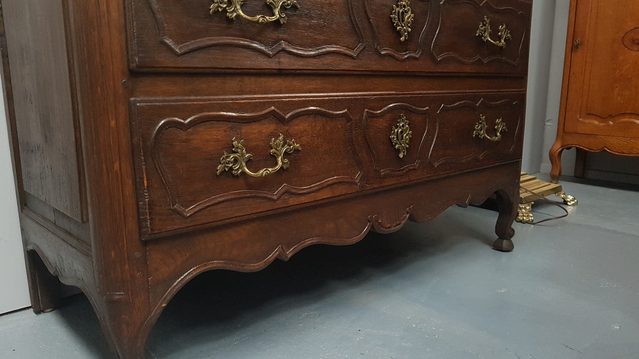 19th Century French Oak Three Drawer Commode | Antique & Vintage | Moonee Ponds Antiques | Australia Wide Delivery