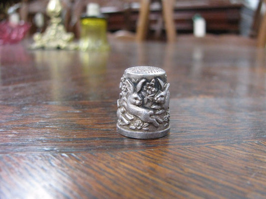 Antique Sterling Silver Thimble