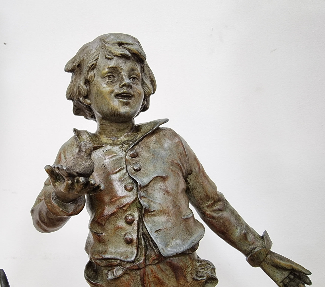 Beautiful Antique French Art Deco Boy Statue | Antique & Vintage | Moonee Ponds Antiques | Australia Wide Delivery