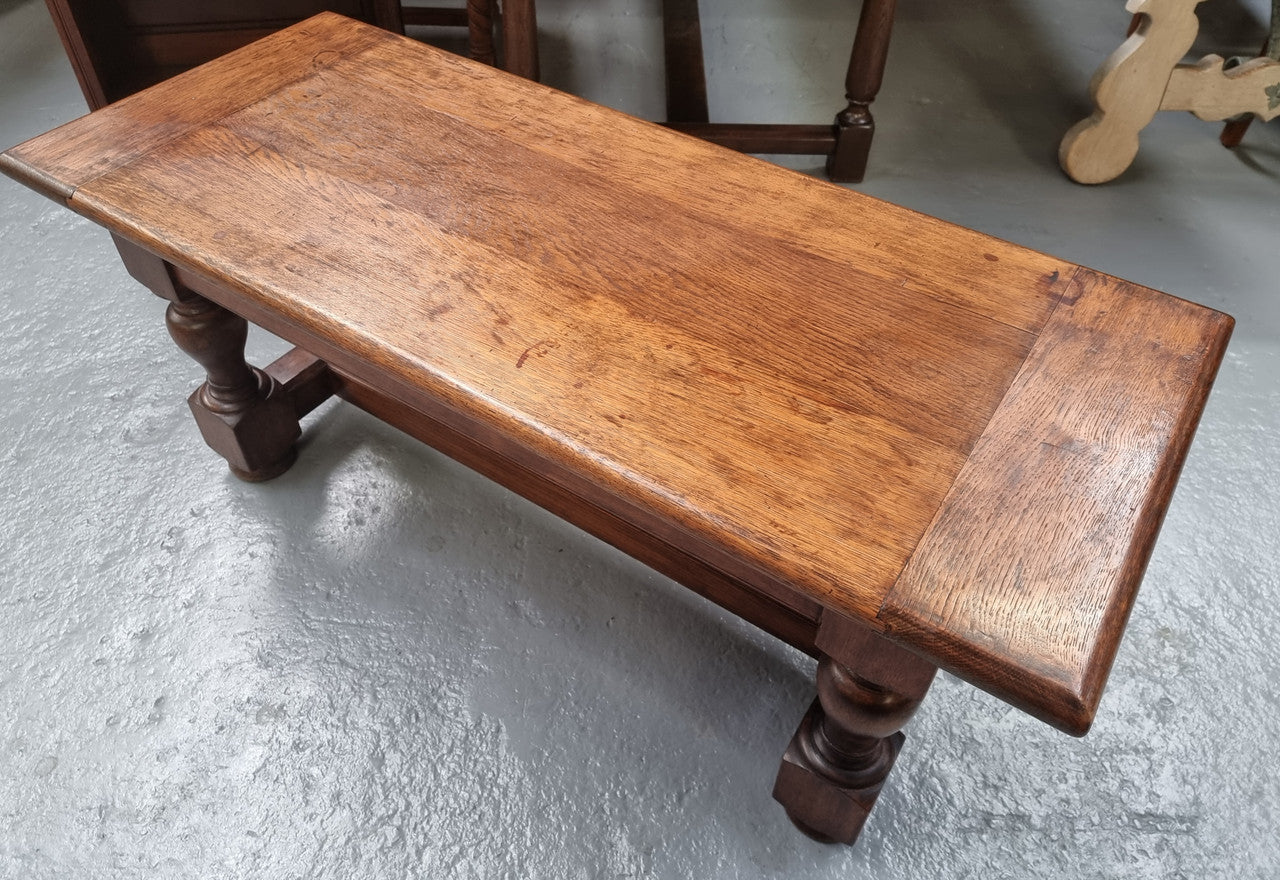 Beautiful French Oak Coffee Table | Antique & Vintage | Moonee Ponds Antiques | Australia Wide Delivery