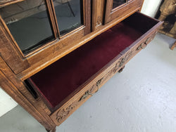 Rare French 18th Century Louis XVth Style Oak Linen Press -Display -Cupboard | Antique & Vintage | Moonee Ponds Antiques | Australia Wide Delivery