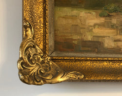 Fabulous French Oil Painting | Antique & Vintage | Moonee Ponds Antiques | Australia Wide Delivery