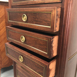 Beautiful French Mahogany Semainier | Antique & Vintage | Moonee Ponds Antiques | Australia Wide Delivery