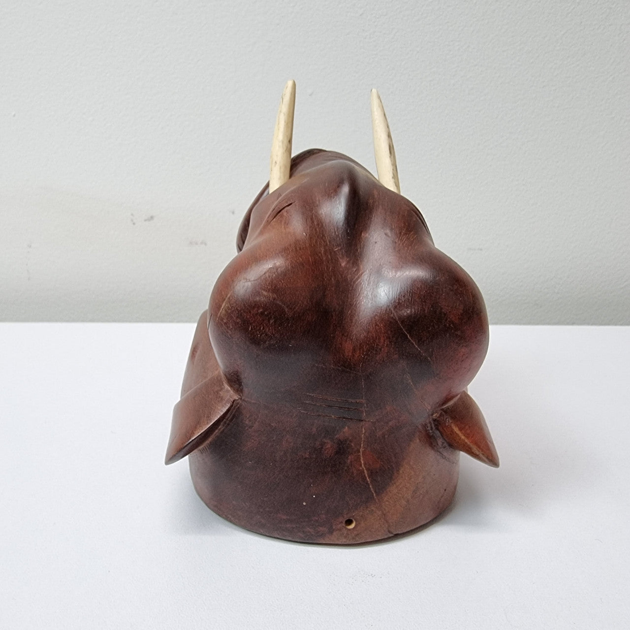 Vintage Elephant Carving With Intact Tusks | Antique & Vintage | Moonee Ponds Antiques | Australia Wide Delivery