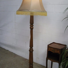 Walnut Standard Lamp
