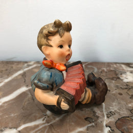 Vintage Hummel Figurine "1968" Boy With Accordian