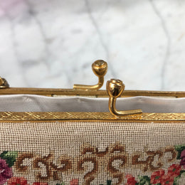 Very Fine Petit Point Small Handbag