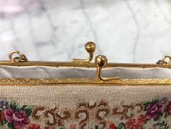 Very Fine Petit Point Small Handbag | Antique & Vintage | Moonee Ponds Antiques | Australia Wide Delivery