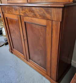 Rare Early Australian Colonial Full Cedar Bookcase | Antique & Vintage | Moonee Ponds Antiques | Australia Wide Delivery