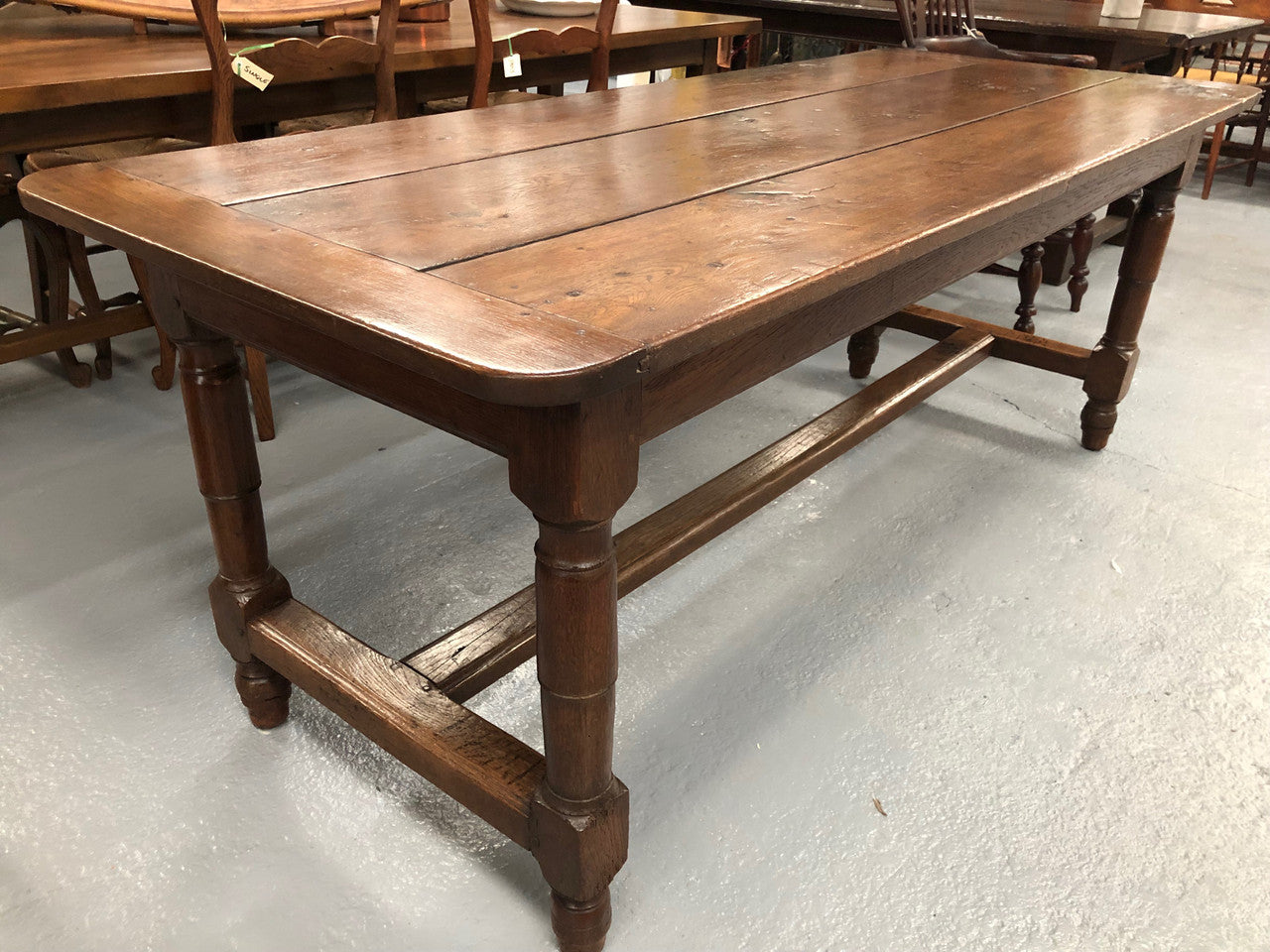 An 18th-Century French Oak Farmhouse Table