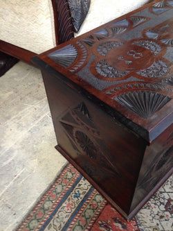 Arts and Crafts Kauri Pine Chest | Antique & Vintage | Moonee Ponds Antiques | Australia Wide Delivery