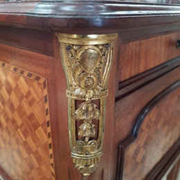 French Louis XVI Style Single Bedside Cabinet