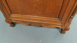 Beautiful French Oak Carved Small Cabinet | Antique & Vintage | Moonee Ponds Antiques | Australia Wide Delivery