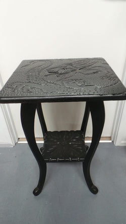 Antique Chinese Carved Side Table | Antique & Vintage | Moonee Ponds Antiques | Australia Wide Delivery