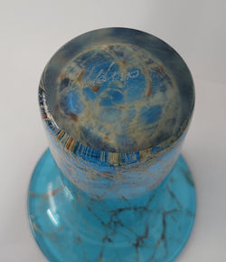 Stunning Signed "Mdina" Maltese Art Glass Vase | Antique & Vintage | Moonee Ponds Antiques | Australia Wide Delivery